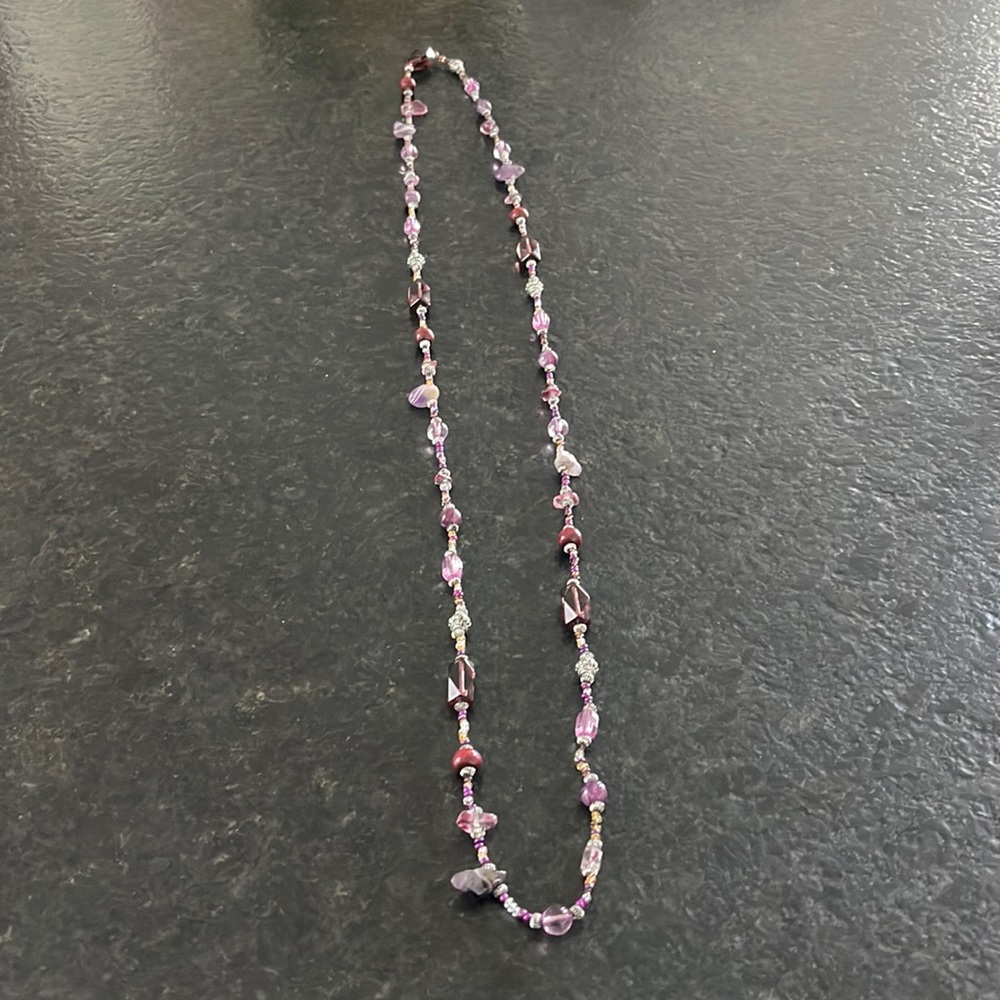 Necklace purples